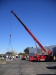 The crane arrived a day early to unload and position the HCPV.