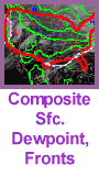 Composite, Surface Dewpoint, Fronts