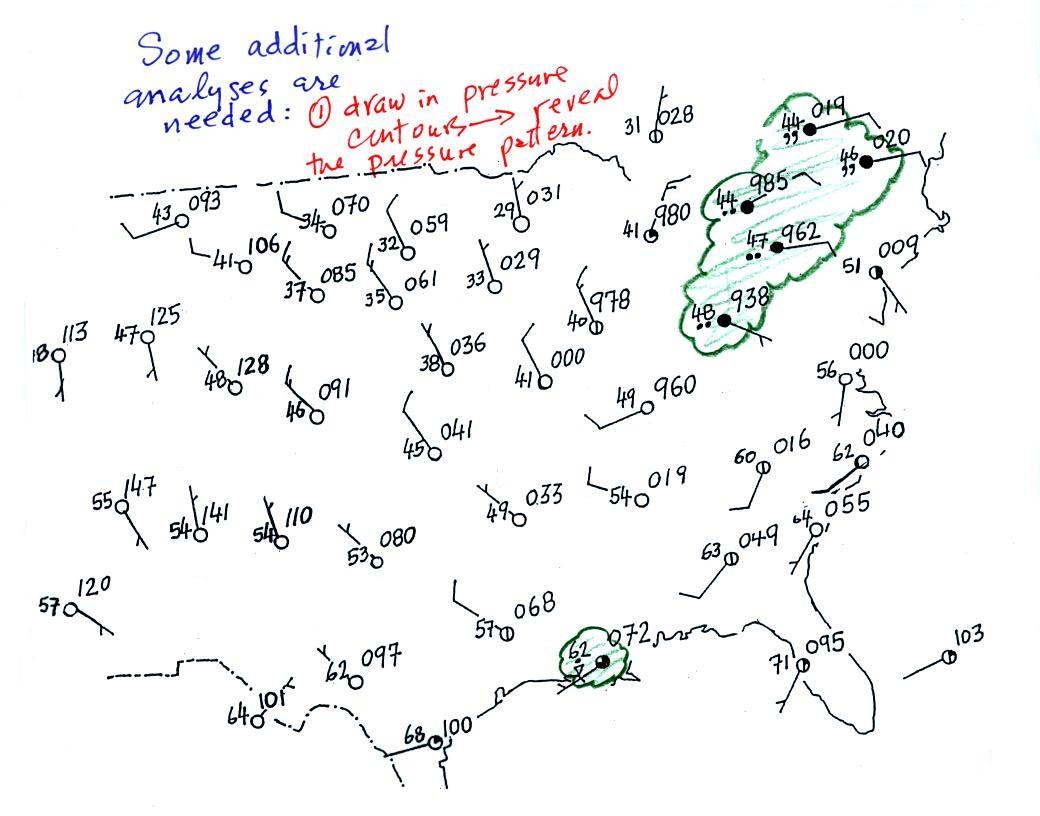 What does it mean if isotherms are spaced closely together on a weather map?