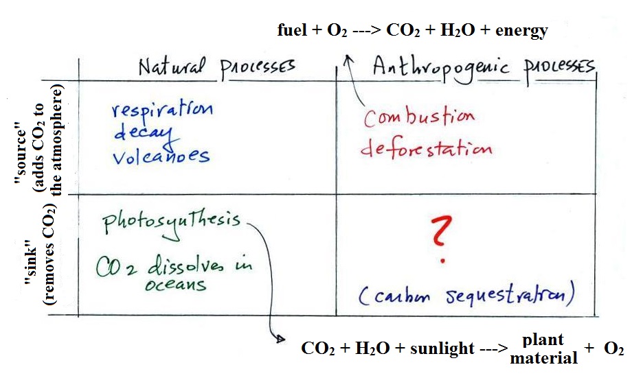 Carbon dioxide in the atmosphere