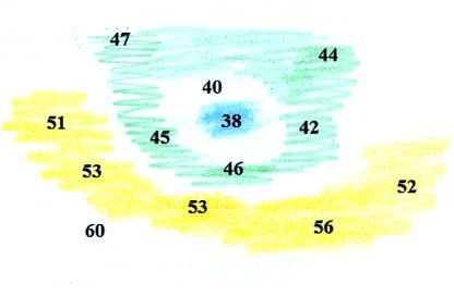 What does it mean if isotherms are spaced closely together on a weather map?